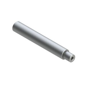 Linear Shaft / High Precision Grade / Left: One End Stepped & Tapped – Right: No Machining