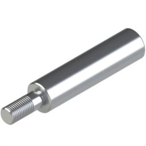 Linear Shaft / Standard Grade / Left: No Machining – Right: External Thread with Relief Groove Linear Shaft / Standard Grade / Left: No Machining – Right: External Thread with Relief Groove