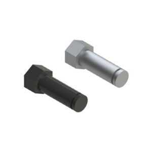 Cantilever Shaft / Bolt Mount / With Retaining Ring Groove / Hex Type