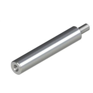 Linear Shaft / High Precision Grade / Left: External Thread with Relief Groove – Right: Tapped with Relief Groove