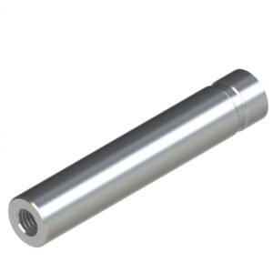 Guide Shaft / Left: with Set Screw Groove – Right: Tapped