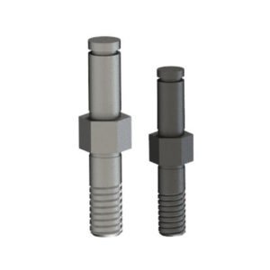 Cantilever Shaft / Insert Mount / External Thread / With Retaining Ring Groove / Hex Type
