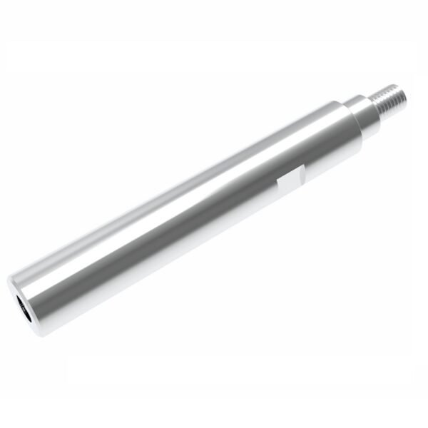 Linear Shaft / High Precision Grade / One End Stepped & External Thread with Wrench Flat – One End Tapped with Hex Hole