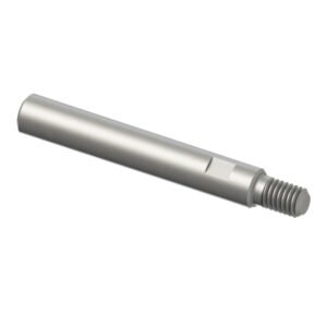Linear Shaft / High Precision Grade / Left: External Thread with Wrench Flat – Right: Tapped with Hex Hole