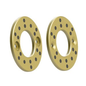 Self-Lubricating Bushing – Bronze, Flange + Washer Type, Flat Head Bolt or Short Bolt