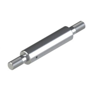 Linear Shaft / Standard Grade / Left: External Thread with Relief Groove & Through Hole – Right: External Thread with Relief Groove & Through Hole Linear Shaft / Standard Grade / Left: External Thread with Relief Groove & Through Hole – Right: External Thread with Relief Groove & Through Hole