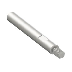 Linear Shaft / High Precision Grade / Left: No Machining – Right: External Thread with Wrench Flat Linear Shaft / High Precision Grade / Left: No Machining – Right: External Thread with Wrench Flat