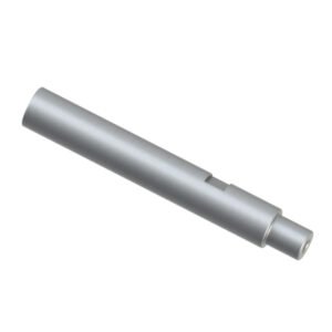 Linear Shaft / Standard Grade / Left: One End Stepped, Tapped with Hex Hole – Right: No Machining
