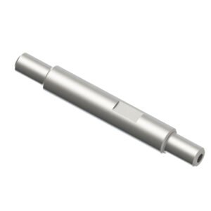 Linear Shaft / Standard Grade / Left: Both Ends Stepped, Tapped with Hex Hole – Right: Both Ends Stepped, Tapped with Hex Hole