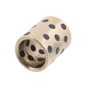 Self-Lubricating Bushing – Bronze, Straight Type with Lubrication Groove