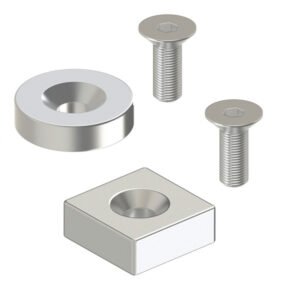 Magnet flat head bolt stopper type