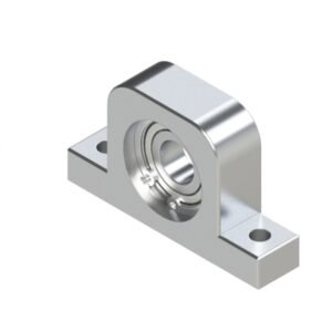 Bearing with seat, single bearing, T-type, rounded corner Bearing with seat, single bearing, T-type, rounded corner