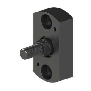 Floating joint integrated ultra-short flange external thread simple type