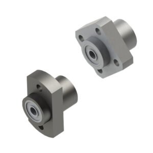 Bearing housing assembly without retaining ring, double bearing embedded type, L size selectable