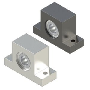 Double bearing compact T-type bearing with retaining ring Double bearing compact T-type bearing with retaining ring