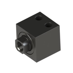 Floating Joint Integrated Ultra-Short, Vertical Base Mounting, Female Thread