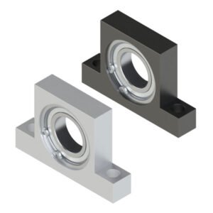 Bearing units, single bearing, locating, T-type, reference surface, height h selectable, specified Bearing units, single bearing, locating, T-type, reference surface, height h selectable, specified