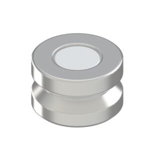 V-groove type magnet with seat
