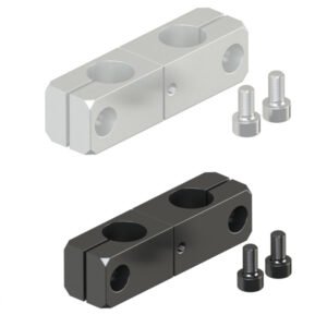 Pillar fixing clamp same diameter rotation type
