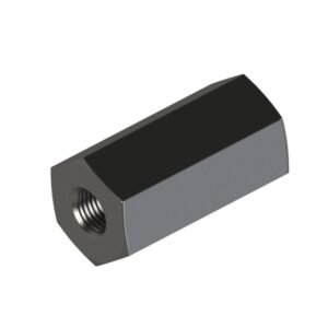Small diameter hexagonal pillar with internal thread on both ends
