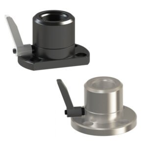 Rotary joint round flange type double-sided cutting flange type