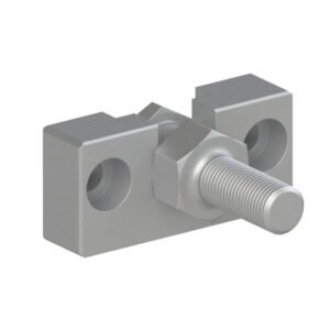 Floating joint simple connection type fixed seat assembly external thread type