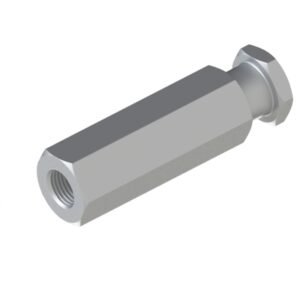 Floating joint, simple connection, extension rod, female thread, L size selectable