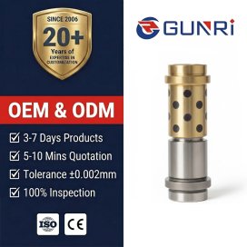 Graphite Bronze Bushings for Stamping Die Guide Systems